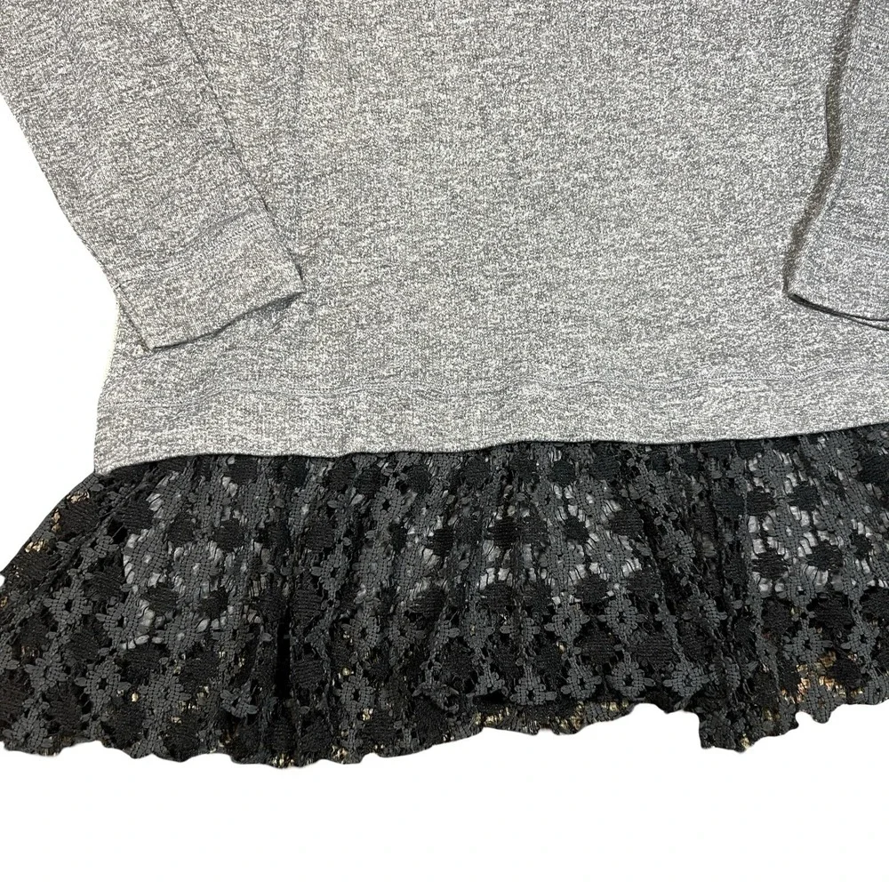 FP Beach Free People Shake It Beach Pullover Layered Womens Large Cottagecore - Picture 3 of 5